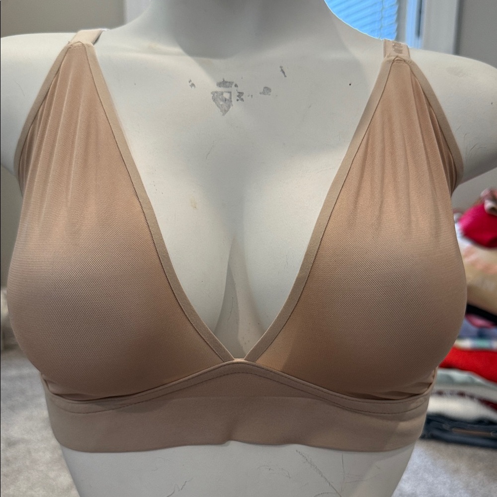 Aerie Tan Shear Bralette